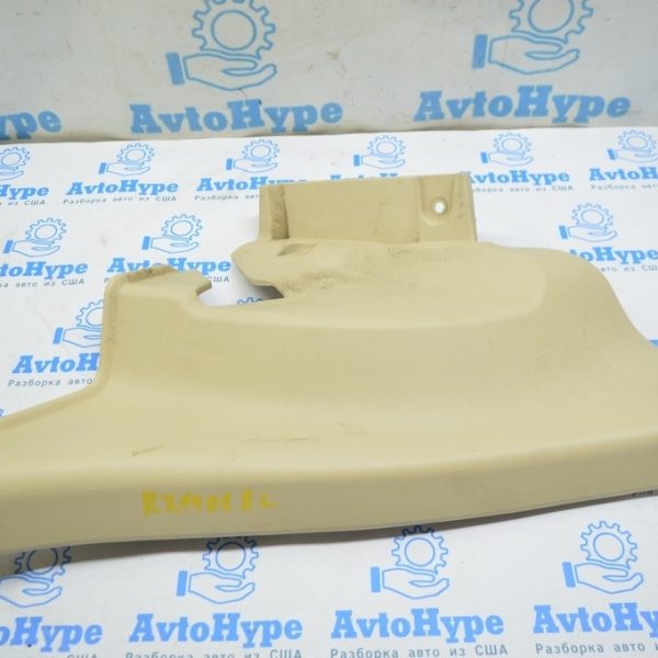 Накладка задней стойки нижняя левая Lexus RX350 RX450h 10-15 беж 62552-0E030-A0