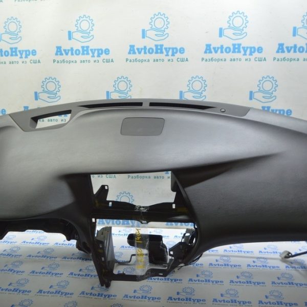 Торпедо передняя панель с AIRBAG Lexus RX350 RX450h 10-15 коричневая (01) 55401-48121-C0