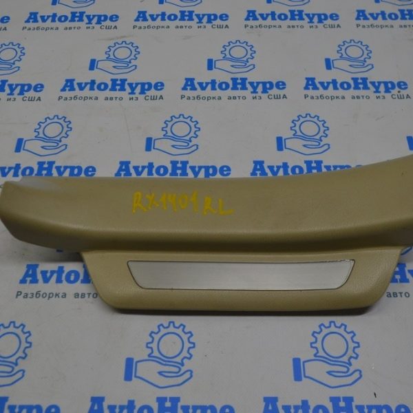 Накладка порога зад лев Lexus RX350 RX450h 10-15 беж 67940-0E020-C0
