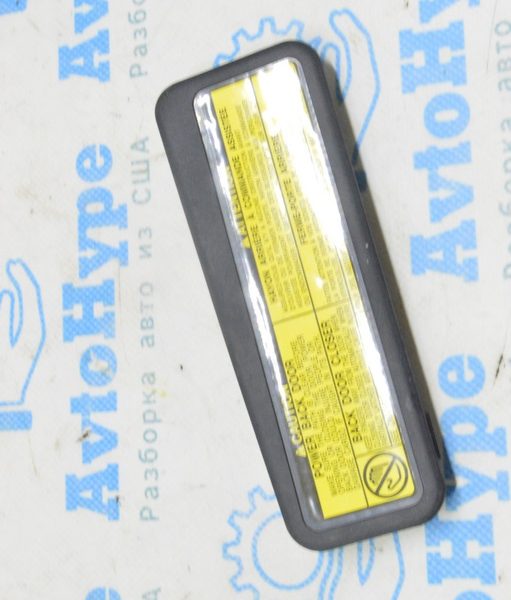 Заглушка двери багажника нижняя Lexus RX350 RX450h 10-15 пластик, черная 64785-0E010-C0