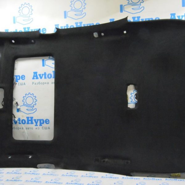 Обшивка потолка Lexus RX350 RX450h 10-15 под люк черный (03) перешит 63310-48430-A0