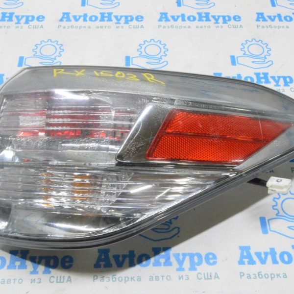 Фонарь внешний крыло правый Lexus RX350 10-12 дорест (03) паутинка 81550-0E021