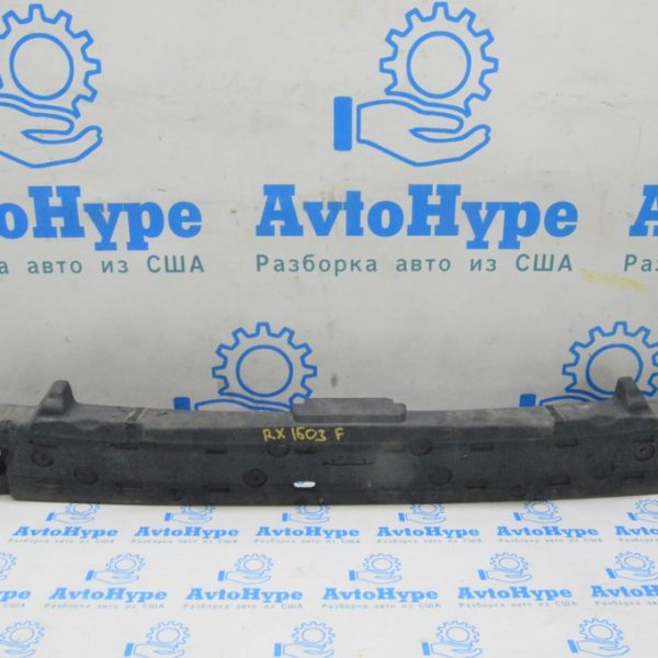 Абсорбер переднего бампера Lexus RX350 RX450h 13-15 (03) сломана направляйка, нет фрагмента 52611-0E070