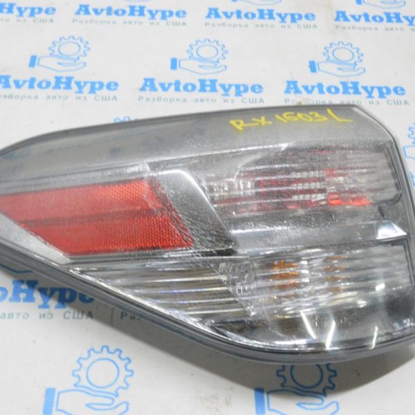 Фонарь внешний крыло левый Lexus RX350 10-12 дорест (03) паутинка 81560-0E021