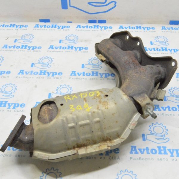 Коллектор выпускной задний с катализатором Lexus RX350 10-15 (03) 17140-0P150