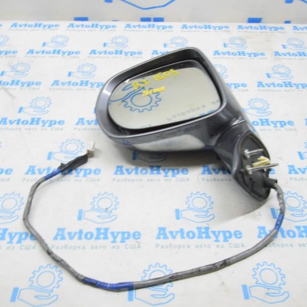 Зеркало боковое лев Lexus RX350 RX450h 10-15 16 пин,автозатемн,поворотн,подсвет,BSM(03) графит 87940-0E100-B1