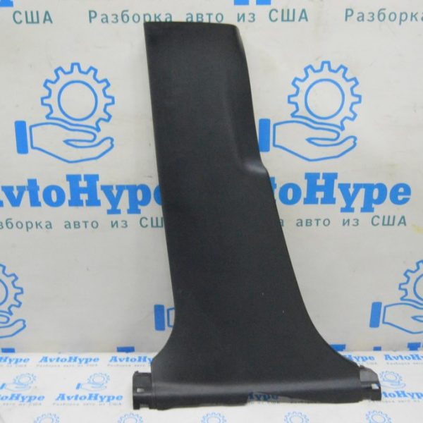 Накладка центральной стойки нижняя левая Lexus RX350 RX450h 10-15 черная 62414-0E020-C0