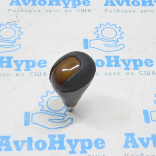 Ручка КПП Lexus RX350 RX450h 10-15 кожа светлое дерево (03) царапины, потерта 33504-0E040-E0