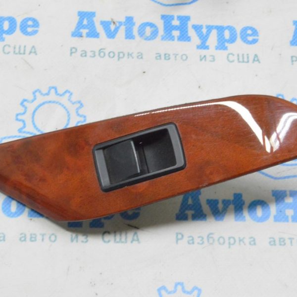 Управление стеклоподъемником задн лев Lexus RX350 RX450h 10-15 черн, с накладк под свет дерев 84810-0E021