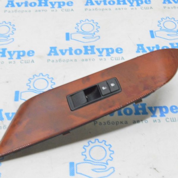 Управление стеклоподъемником передним правым Lexus RX350 RX450h 10-15 черн с наклад свет дерев 84810-0E010
