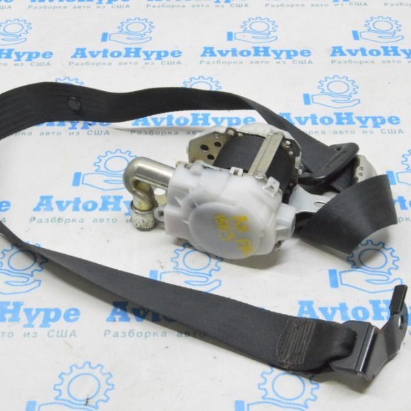 Пассажирский ремень безопасности Lexus RX350 RX450h 10-15 черн 73210-0E021-C2