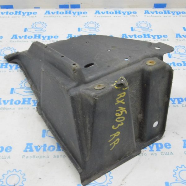 Защита заднего бампера правая Lexus RX350 RX450h 10-15 (03) надрыв 5872348030