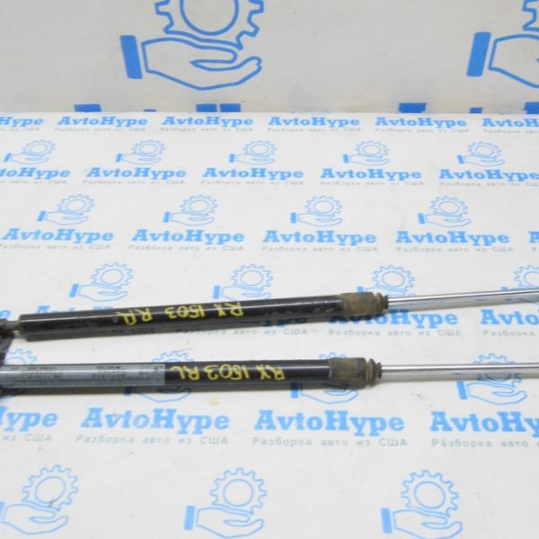 Амортизатор двери багажника правый Lexus RX350 RX450h 10-15 (03) ржавчина 68950-0E030