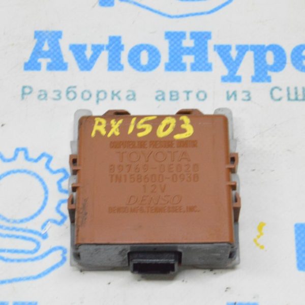 Computer assy, tire pressure monitor Lexus RX350 RX450h 10-15 (03) 897690E020