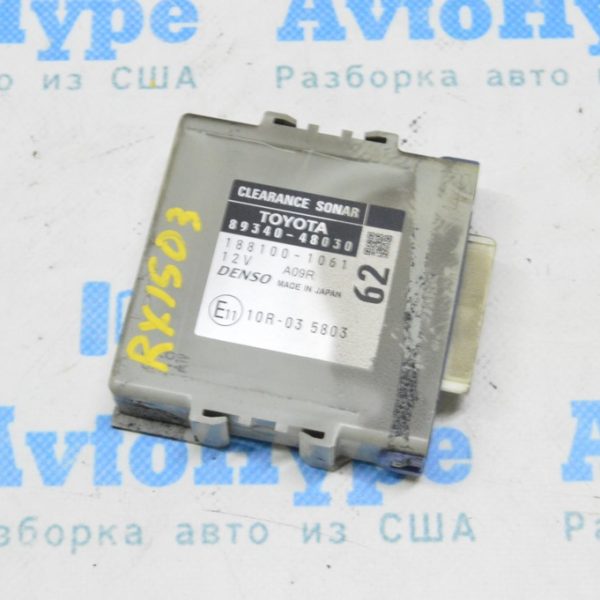 PARK ASSIST CONTROL MODULE Lexus RX350 RX450h 10-15 (03) 8934048030