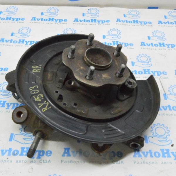 Кожух тормозного диска задний правый Lexus RX350 RX450h 10-15 FWD 46503-0E050