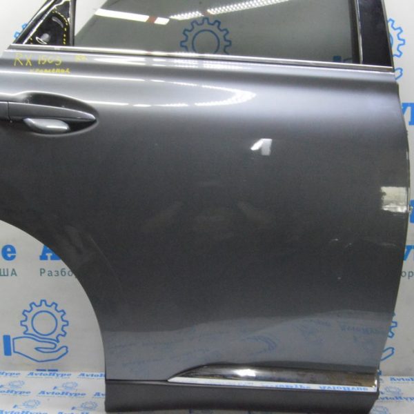 Дверь голая зад прав Lexus RX350 RX450h 10-15 (03) графит, крашена, тычка 67003-0E070