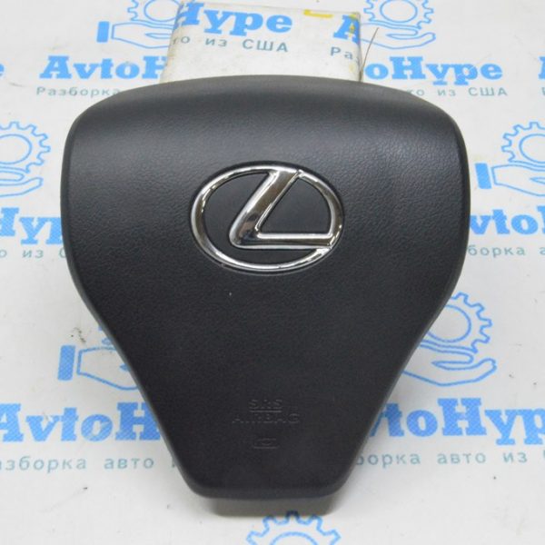 Подушка безопасности airbag в руль водительская Lexus RX350 RX450h 10-12 дорест черн (03) 4513048211C0