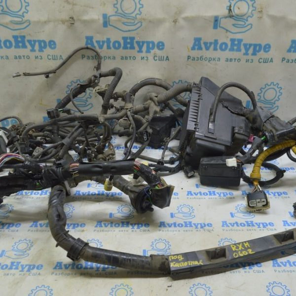 Проводка подкапотная Lexus RX400h 06-09 (02) с блоком предохранителей 82111-48D00