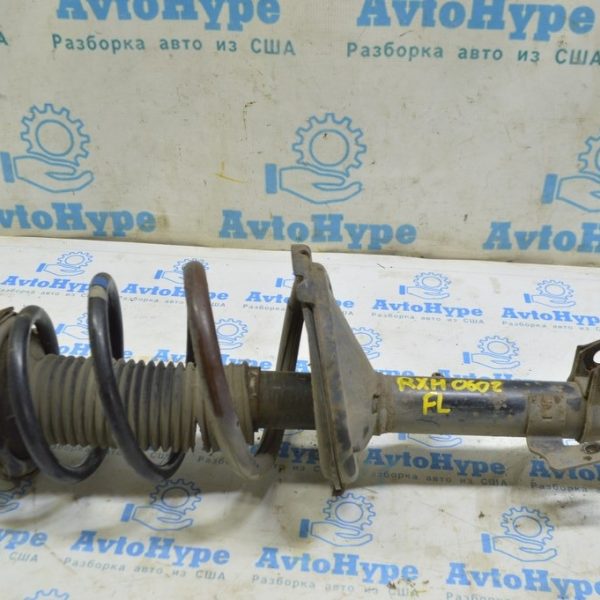 Стойка амортизатора в сборе передняя левая Lexus RX400h 06-09 (02) порван пыльник 48510-49805