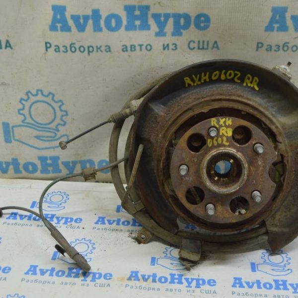 Кожух тормозного диска задний прав Lexus RX330 RX330 RX300 RX330 RX350 RX400h 04-09 (02) ржав 46503-48020