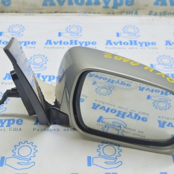 Зеркало боковое правое Lexus RX330 RX350 RX400h 04-09 11 пинов (02) серебро, облезла краска 87910-48230-C0