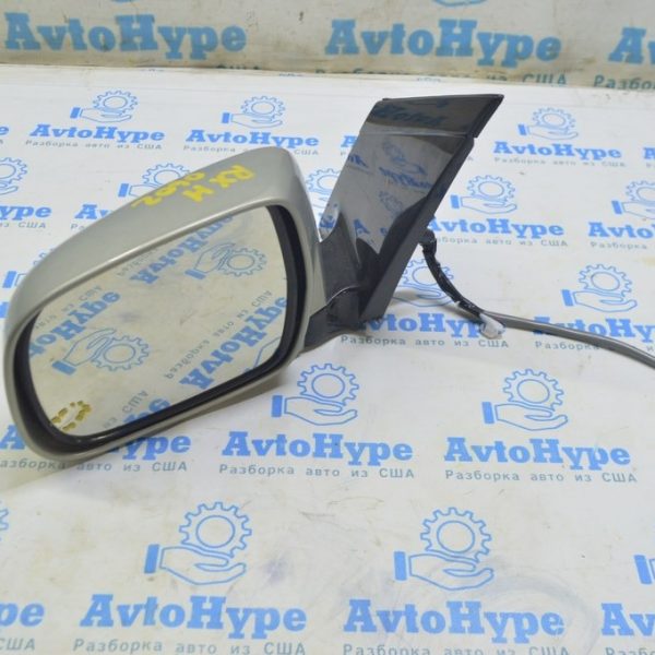 Зеркало боковое левое Lexus RX330 RX350 RX400h 04-09 11 пинов (02) серебро, царапина 87940-48230-C0