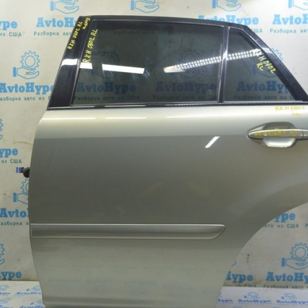 Дверь голая задняя левая Lexus RX300 RX330 RX350 RX400h 04-09 серебро (02) 67004-48090