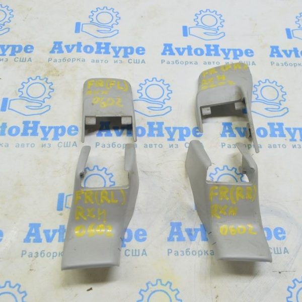 Заглушка салазки пассажирского сидения передняя лев Lexus RX300 RX330 RX350 RX400h 04-09 серая 72123-0E020-B0