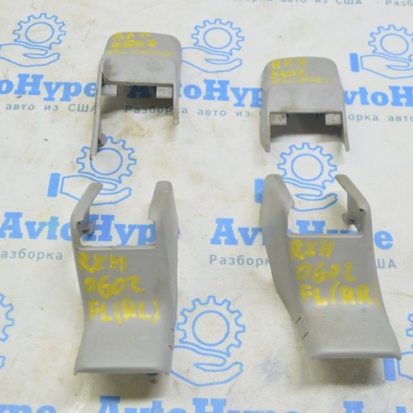 Заглушка салазки водительского сидения передня прав Lexus RX300 RX330 RX350 RX400h 04-09 серая 72128-0E010-B0