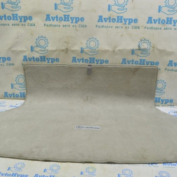Коврик багажника Lexus RX300 RX330 RX350 RX400h 04-09 тряпка светло серый PT208-48040-10