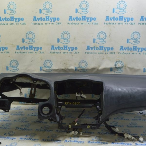 Торпедо передняя панель голая Lexus RX400h 06-09 черная (02) под перешив 55401-48090-C0