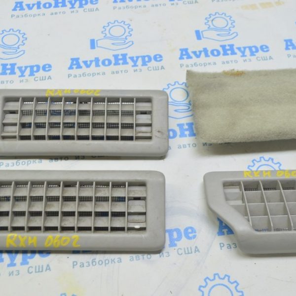 Крышка воздухозаборника центр на покрытие пола Lexus RX300 RX330 RX350 RX400h 04-09 серая  63656-48010-B0