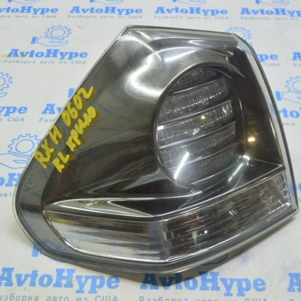 Фонарь внешний крыло левый Lexus RX350 RX400h 06-09 темный (02) 81561-48100