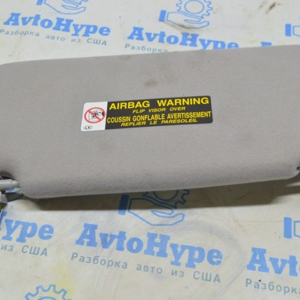 Козырек левый Lexus RX300 RX330 RX350 RX400h 04-09 серый 74320-0E011-B0