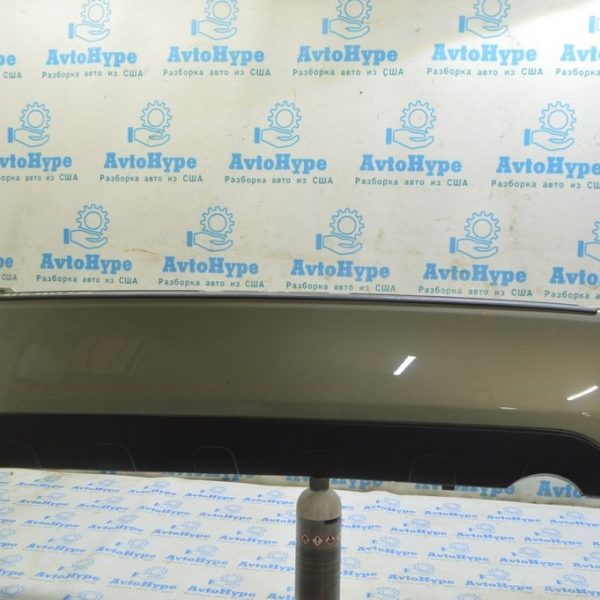 Бампер задний голый Lexus RX300 RX330 RX350 RX400h 04-09 (02) серебро, царапины, деф крепл 52159-48903