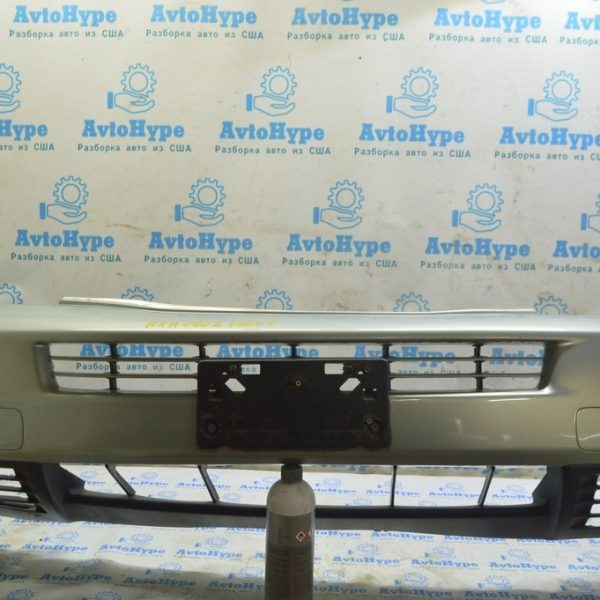 Бампер передний голый Lexus RX400h 06-09 под омыватель фар, серебро (02) надрыв крепл 52119-48922