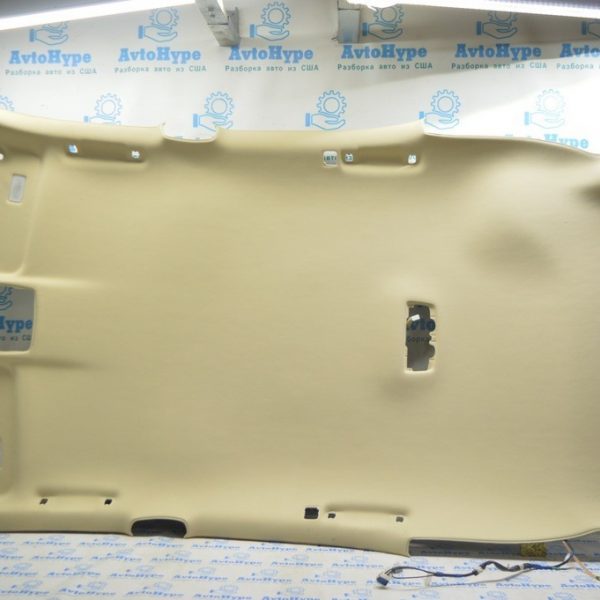 Обшивка потолка Lexus RX350 RX450h 10-15 беж без люка  (02) 63310-48390-A0