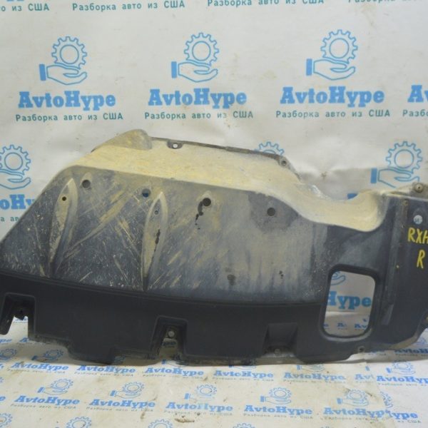 Защита заднего бампера левая Lexus RX350 RX450h 10-15 (02) 58724-48031