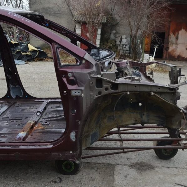 Четверть передняя правая Lexus RX350 RX450h 10-15 бордовая,цвет 3S0 (02) отрезана 53701-0E072