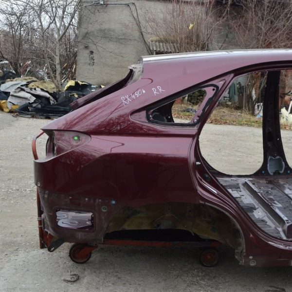 Четверть крыло задняя правая Lexus RX350 RX450h 10-15 бордовая,цвет 3S0 (02) на кузове 61611-0E061