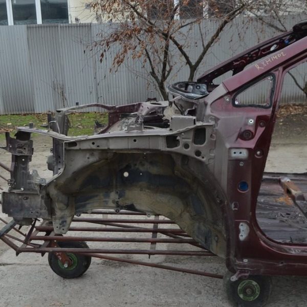 Четверть передняя левая Lexus RX350 RX450h 10-15 бордовая,цвет 3S0 (02) отрезана 53702-0E023