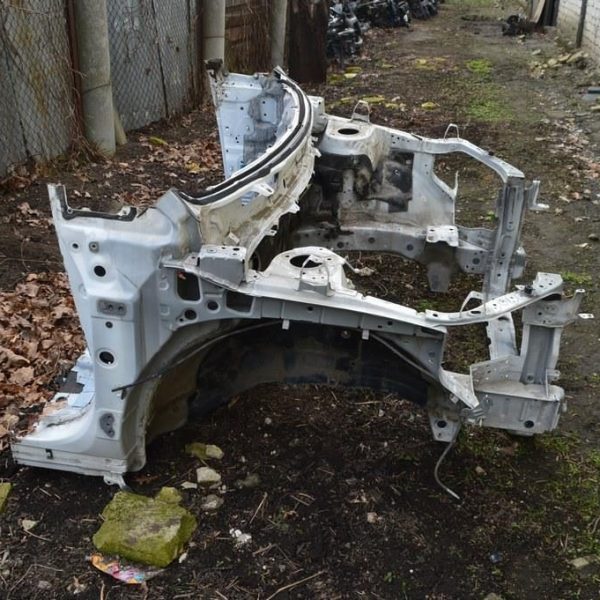 Четверть передняя правая Lexus RX350 RX450h 10-15 (01) белая отрезана 53701-0E072