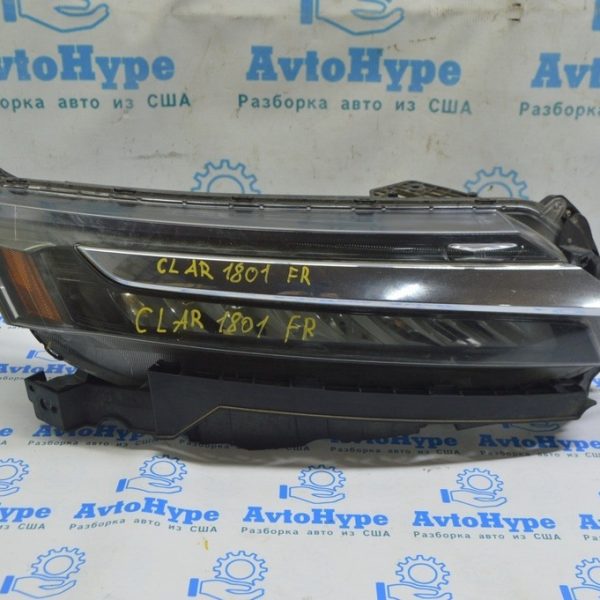 Фара передняя правая в сборе Honda Clarity 18-19 usa LED (01) 33100-TRW-A01