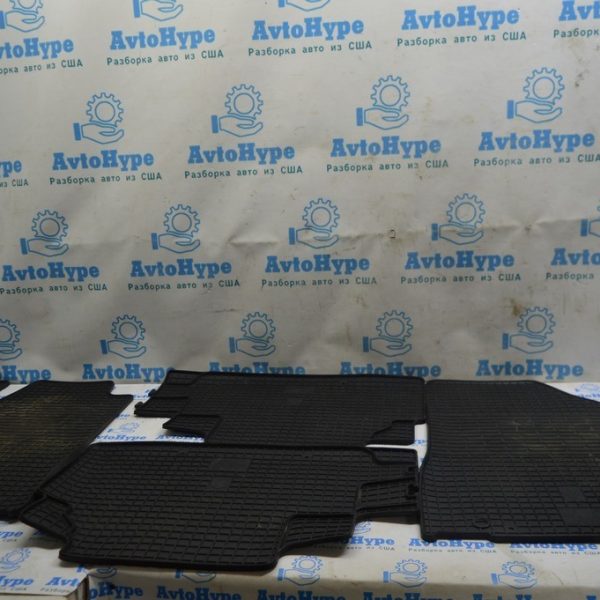 Коврики комплект Lexus RX450h 10-15 (02) черная резины PT919-48100-20