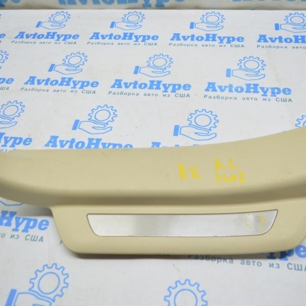 Накладка порога зад лев Lexus RX350 RX450h 10-15 беж (02) тычка 67940-0E020-C0