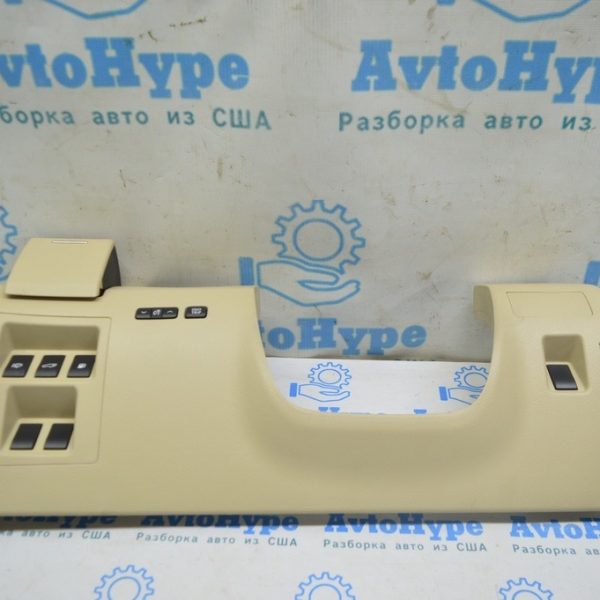 Накладка колени водителя с подстаканником Lexus RX350 10-15 беж (02) без кнопок 55045-0E030-A0