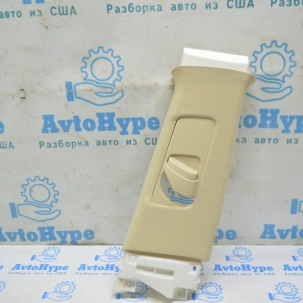 Накладка центральной стойки верхняя (ремень) правая Lexus RX350 RX450h 10-15 беж (02) идеал 62410-0E020-B0