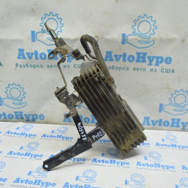 Радиатор охлаждения кпп голый Lexus RX450h 10-15 (02) с кронштейном и воздуховодом 32910-48130