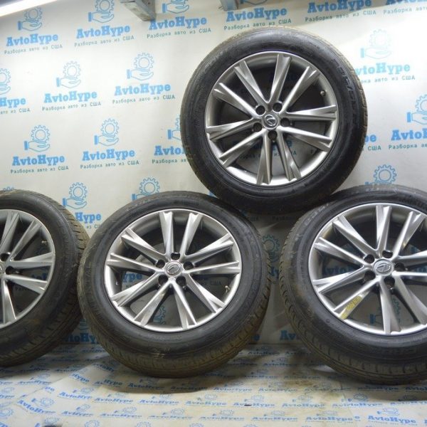 Комплект дисков R19 Lexus RX350 RX450h 10-15 F-SPORT c резиной Continental и датчик (02) 4261А-48130